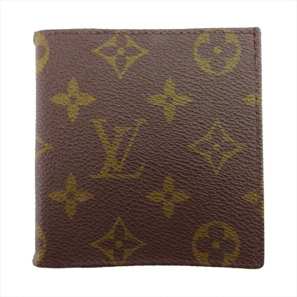 LOUIS VUITTON Bi -fold billing mini billing used - Picture 1 of 10